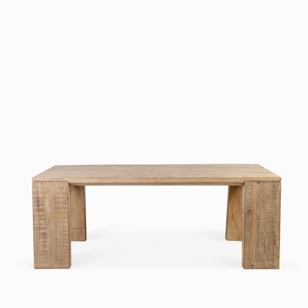 Mesa centro pata angulo 45x120x66cm - Imagen 2