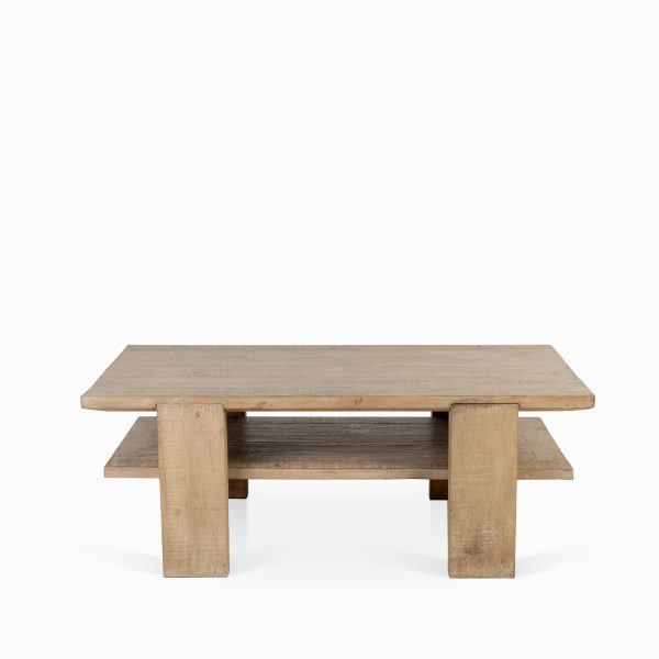 Mesa centro 2 niveles 45x120x66cm - Imagen 2