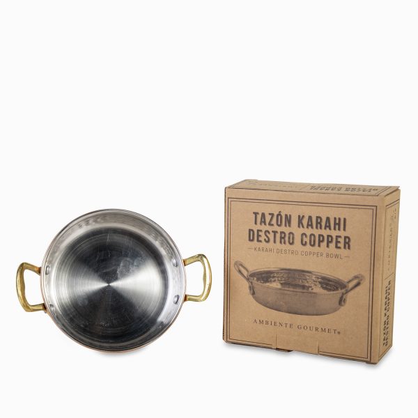 Tazon karahi destro copper - Imagen 2
