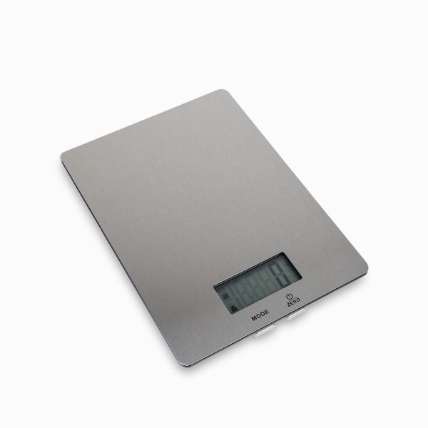Pesa electronica de cocina en acero