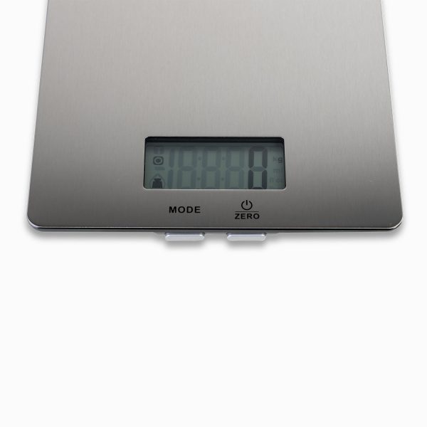 Pesa electronica de cocina en acero - Imagen 2