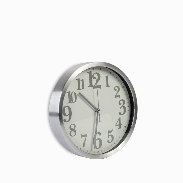 Reloj de pared plateado 22.5 - Imagen 2
