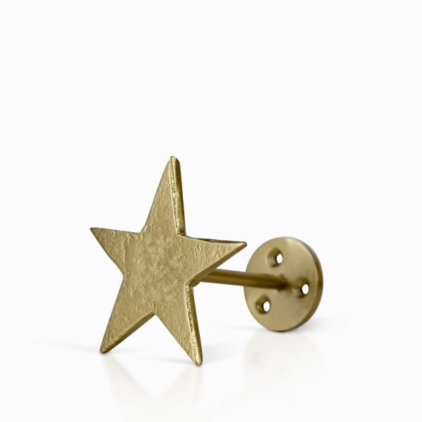 Gancho estrella dorada