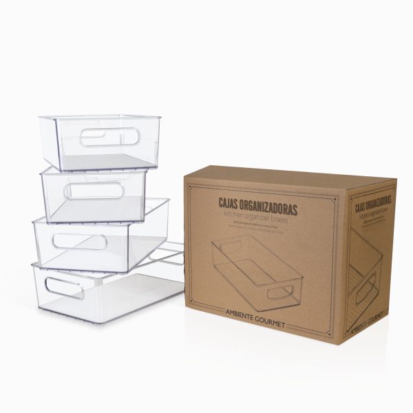 Cajas organizador de cocina