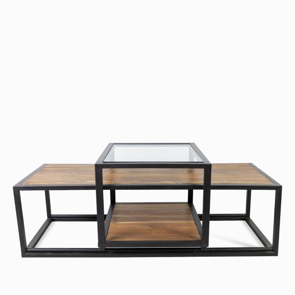 Mesa de centro sliding 46x120x61 - Imagen 2