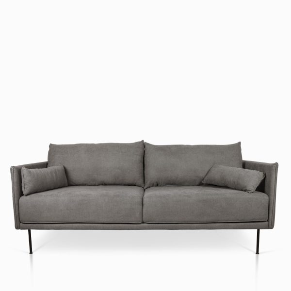 Sofa elementary gris 87x203x88 - Imagen 2