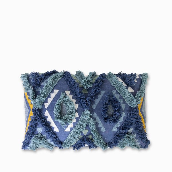 Cojin x azul 30x50cm