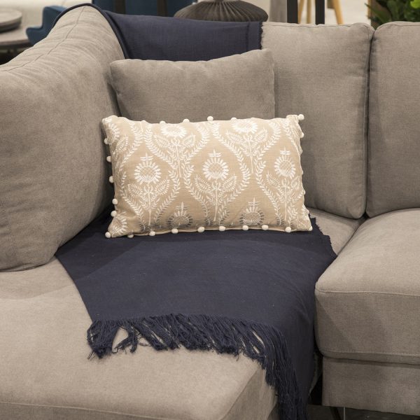Manta azul navy 130x170cm - Imagen 2