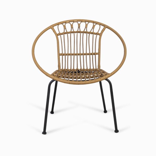 Silla comedor rattan arco80x49x56 - Imagen 2