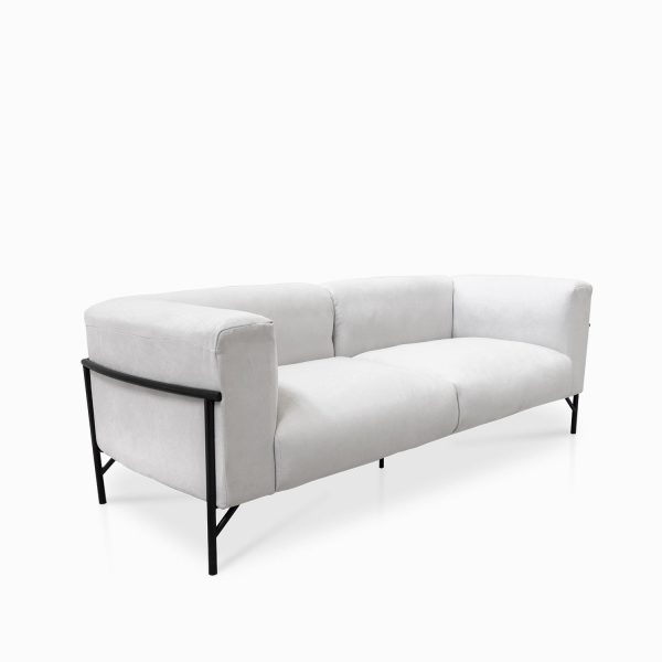 Sofa 3ptos nevada 72x210x91 beige - Imagen 2