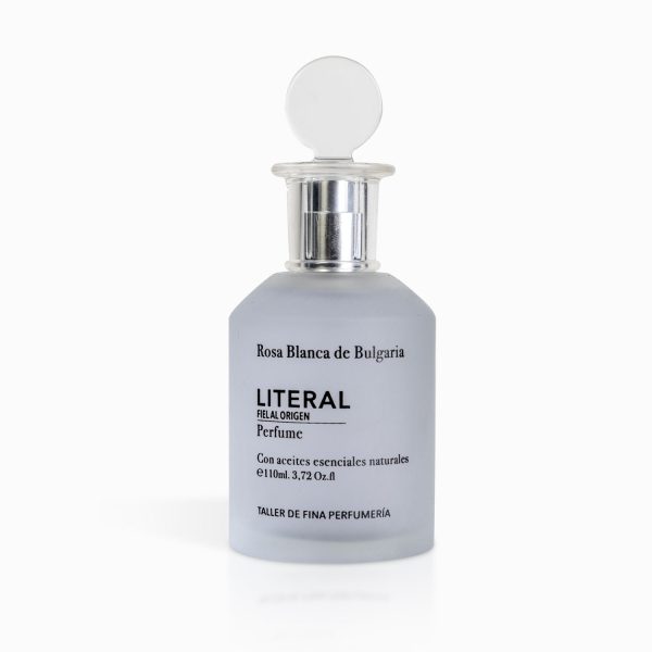 Perfume rosa blanca de bulgaria
