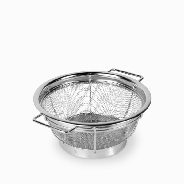 Colador canasta en acero inox 20 cm