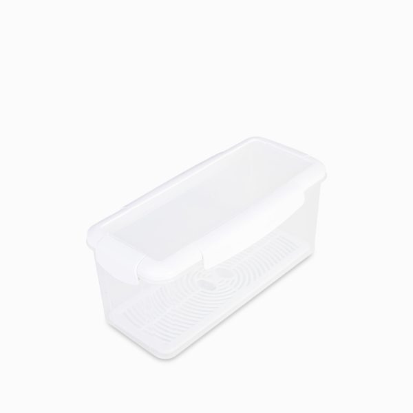 Recipiente hermetico blanco2600ml