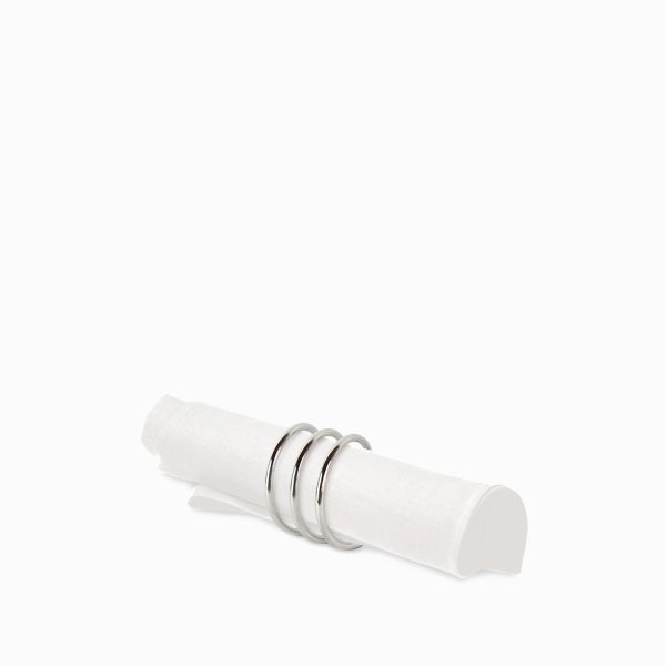 Set aro servilleta espiral platead setx4 - Imagen 2