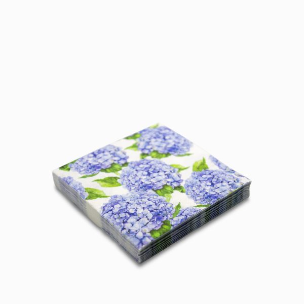 Servilletas hortensia morada - Imagen 2