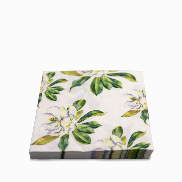 Servilletas flor magnolia