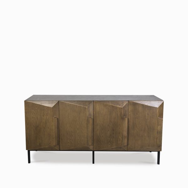 Buffets zigzag 88x180x45 c. natural