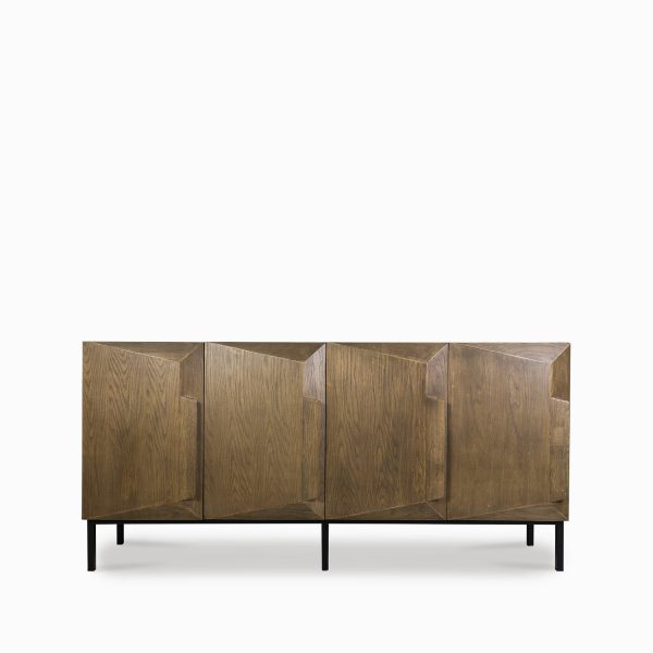 Buffets zigzag 88x180x45 c. natural - Imagen 2