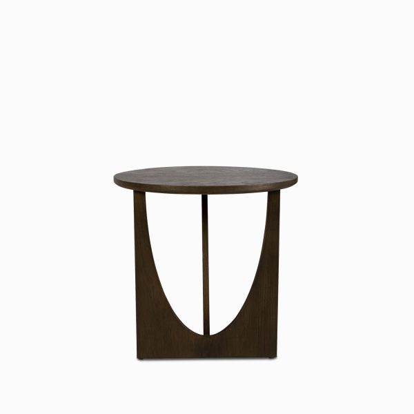 Mesa auxiliar curva 50x51x51 c. natural - Imagen 2