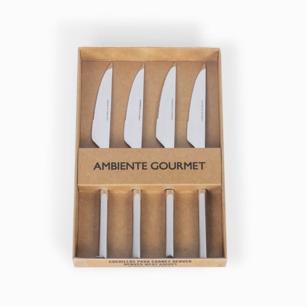Cuchillos para carnes denver set x 4 - Imagen 2