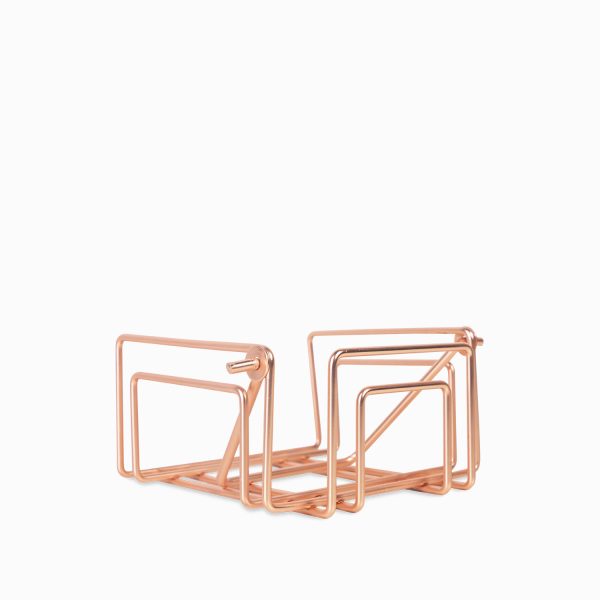 Servilletero cuadrado copper