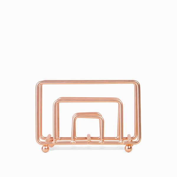 Servilletero cuatro copper