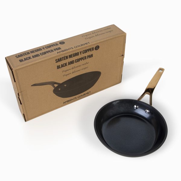 Sarten negro y copper 20cm