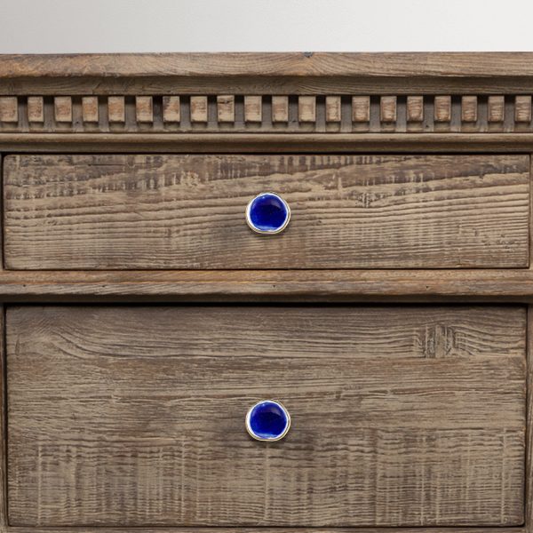 Pomo roca azul set x 2 - Imagen 2