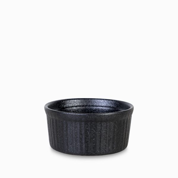 Ramekin negro mate