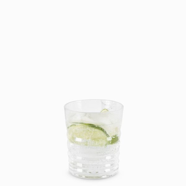 Vaso corto estriado - Imagen 2