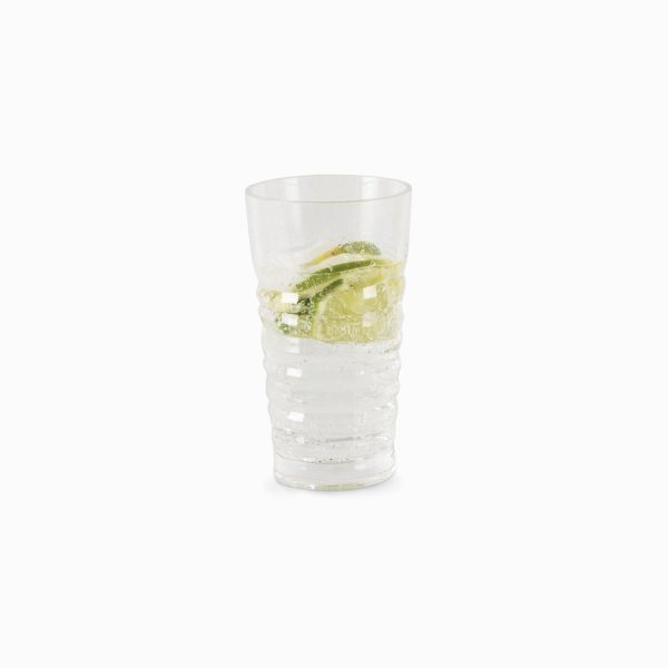 Vaso largo estriado - Imagen 2