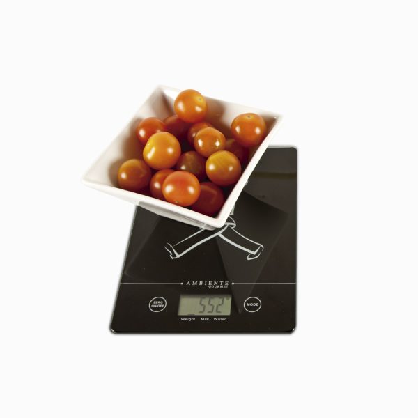 Pesa electronica de cocina negra - Imagen 2