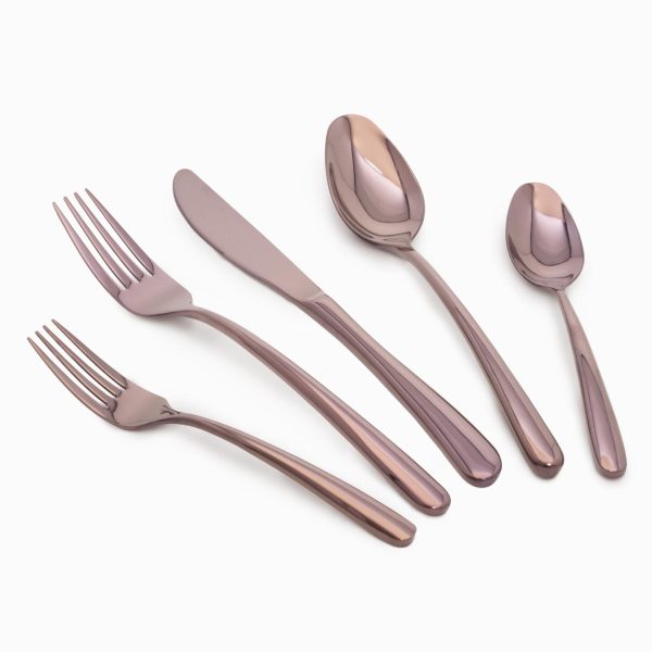 Set de cubiertos copper