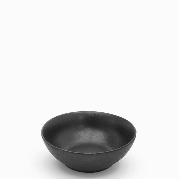 Tazon sopa negro mate