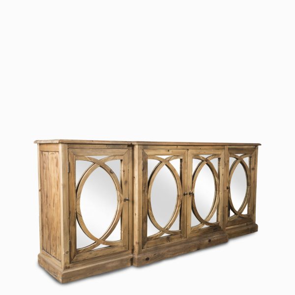 Mueble bajo espejos 207x51x90cm - Imagen 2