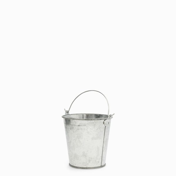 Balde galvanizado 10x10cm