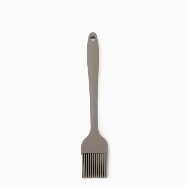 Mini brocha en silicona gris