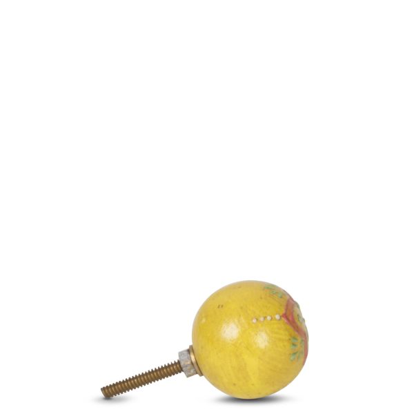 Pomo madera amarillo