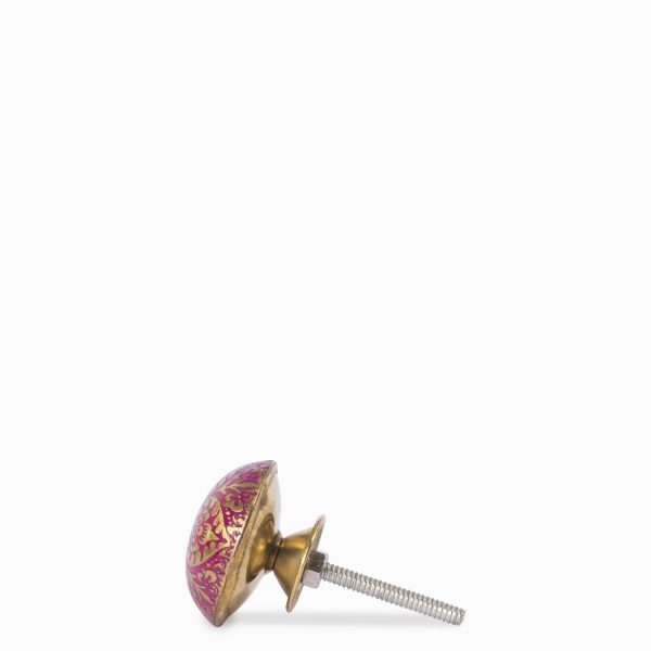 Pomo metal rosado - Imagen 2