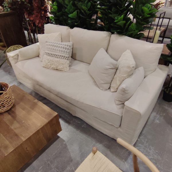 Sofá Brume  Beige 3 puestos - Imagen 7