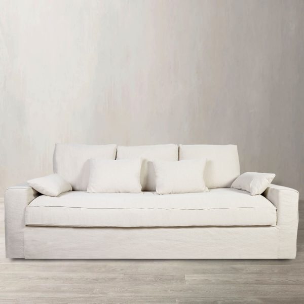 Sofá Brume  Beige 3 puestos - Imagen 2