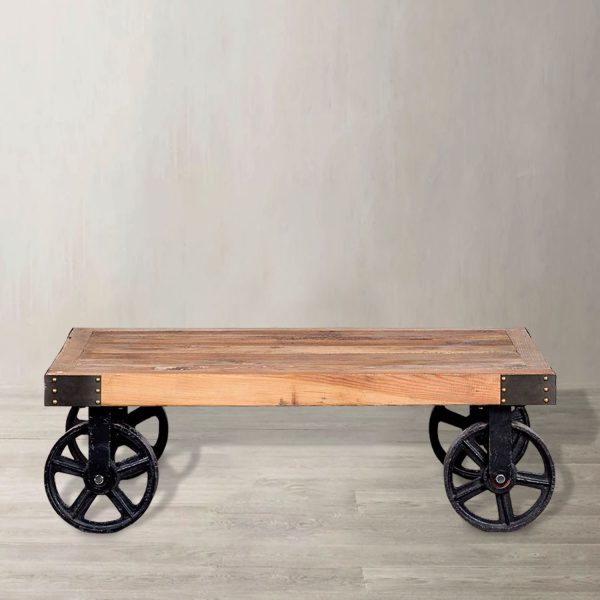 Mesa de Centro con Ruedas - Imagen 6