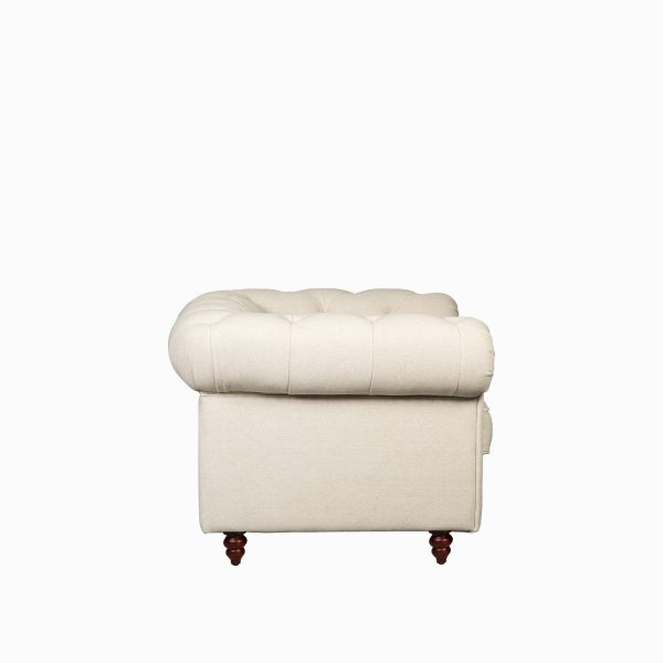 Sillón en Lino Capitoneado - Imagen 5