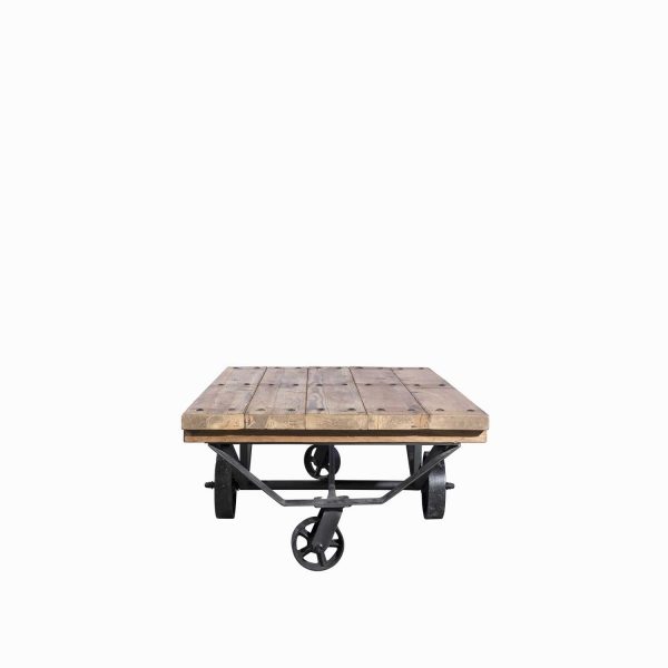 Mesa centro ruedas 140x80x43cm - Imagen 5