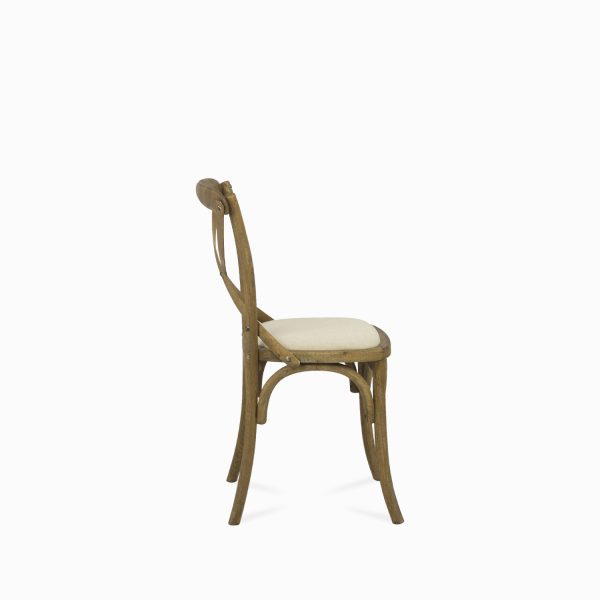 Silla tapizada en X - Imagen 5