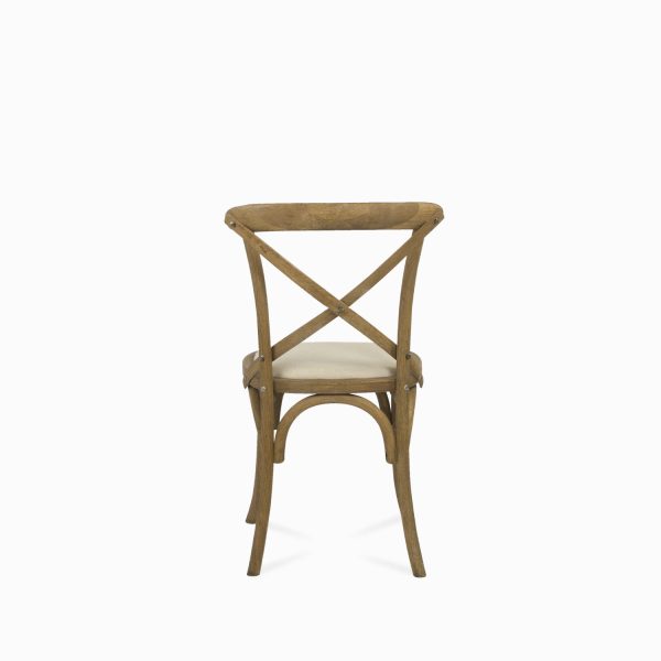 Silla tapizada en X - Imagen 6