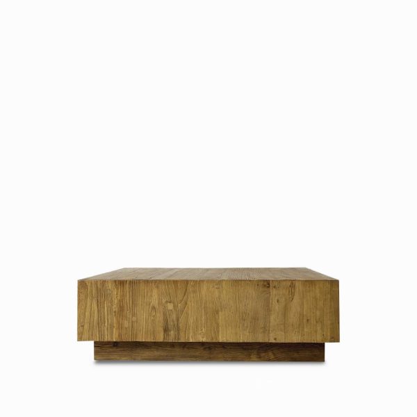 Mesa de centro en madera cuadrada - Imagen 5