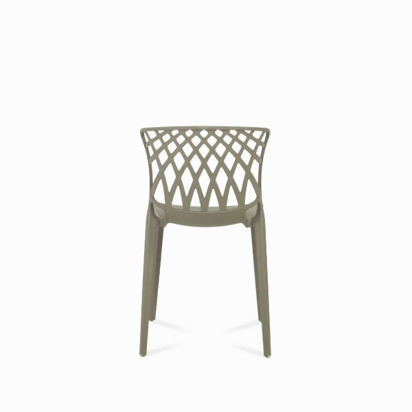 Silla Espaldar Cruzado gris - Imagen 6