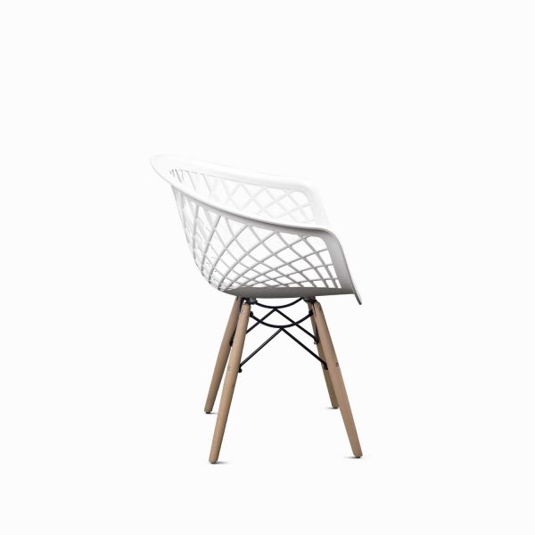Silla James rayas blanca - Imagen 5