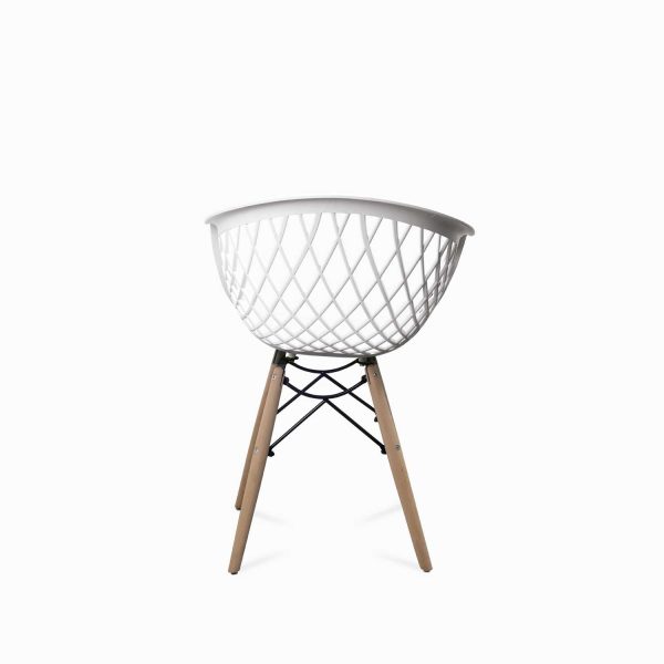 Silla James rayas blanca - Imagen 6